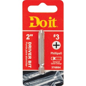 Do it Best Do it #3 Phillips 2 In. Power Screwdriver Bit 305111DB - 1 of 2