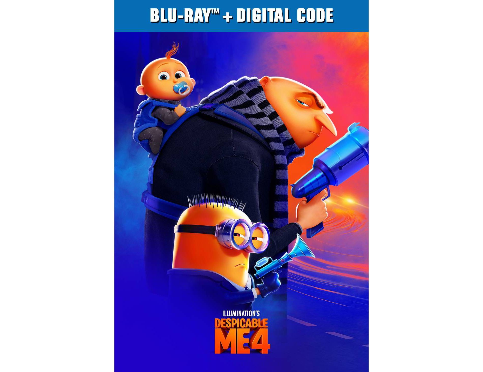 Despicable Me 4 (Blu-ray + Digital)