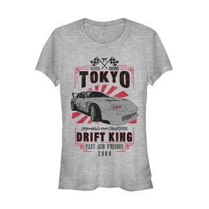 Juniors Womens Fast & Furious Tokyo Drift King T-Shirt - 1 of 3