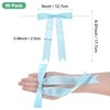 Unique Bargains Polyester Craft DIY Decorative Ribbon Twist Tie Bows 7x5" 50 Pcs - 3 of 4