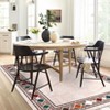 Machine Washable Area Rug Modern Carpet Non-Slip Rug - 4 of 4