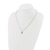 Chisel Stainless Steel Polished Snowflake Pendant on a 20.25" Plus 1" Extension Cable Chain Necklace - 4 of 4