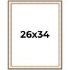 PosterPalooza | Contemporary Silver Picture Frame - UV Acrylic, Foam Board Backing, Hanging Hardware - 2 of 4