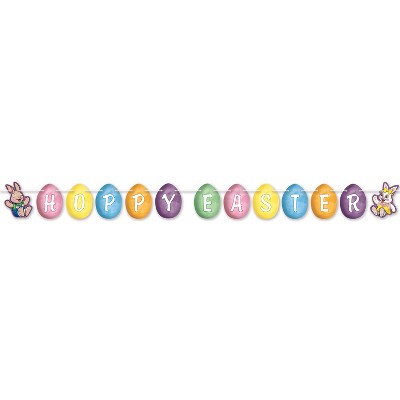 Beistle Easter Streamer, 6.25" x 8', (2/Pkg) Multicolored