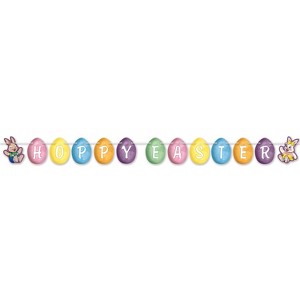 Beistle Easter Streamer, 6.25" x 8', (2/Pkg) Multicolored - 1 of 2