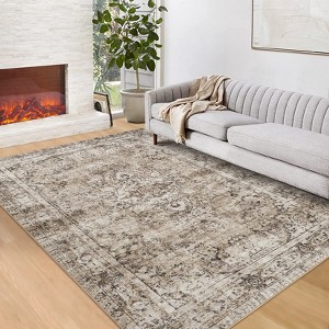 Machine Washable Low-Pile with Non-Shedding for Entryway Nursery  Thick and Soft Durable Easy to Clean - 1 of 4