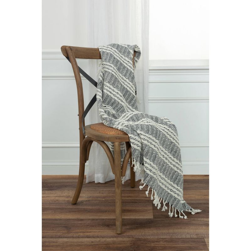 50"x60" Multi Striped Throw Blanket - Rizzy Home, 4 of 5