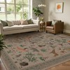 Abynow Medallion Distressed Persian Indoor Area Rug - 4 of 4