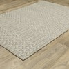 Captiv8e Designs Tobago Global Geometric Beige/Black Indoor/Outdoor Rug - 3 of 4