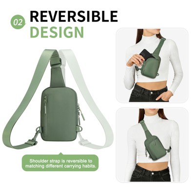 Unique Bargains Waterproof Lightweight Breathable Durable Hiking Daypacks Chest Bag Green — фото 4