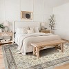 Fulvari Washable Area Rug Vintage Foldable Thin Rug Soft Low-Pile Non-Slip Stain Resistant Floor Indoor Outdoor Carpet - 2 of 4