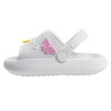 bebe Girls' Sandals - Comfortable Slides for Kids, Slip on Shoes and Sandals for Girls (Toddler) - 3 of 4
