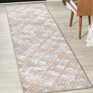 JONATHAN Y Slant Modern Abstract Transitional Indoor Area Rug - 1 of 4