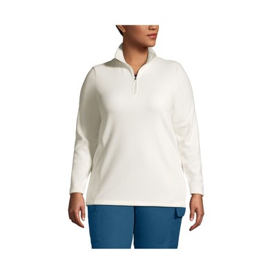 Lands' End Women's Anyweather Fleece Quarter Zip Pullover