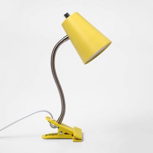 LED Clip Table Lamp Yellow (Includes Energy Efficient Light Bulb) - Room Essentials , Citron