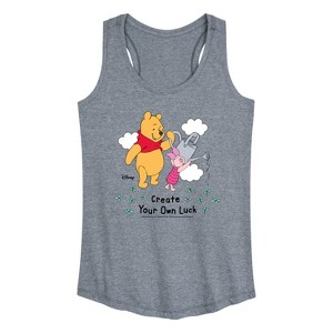 Women's - Disney - Create Own Luck Graphic Racerback Tank - 1 of 4