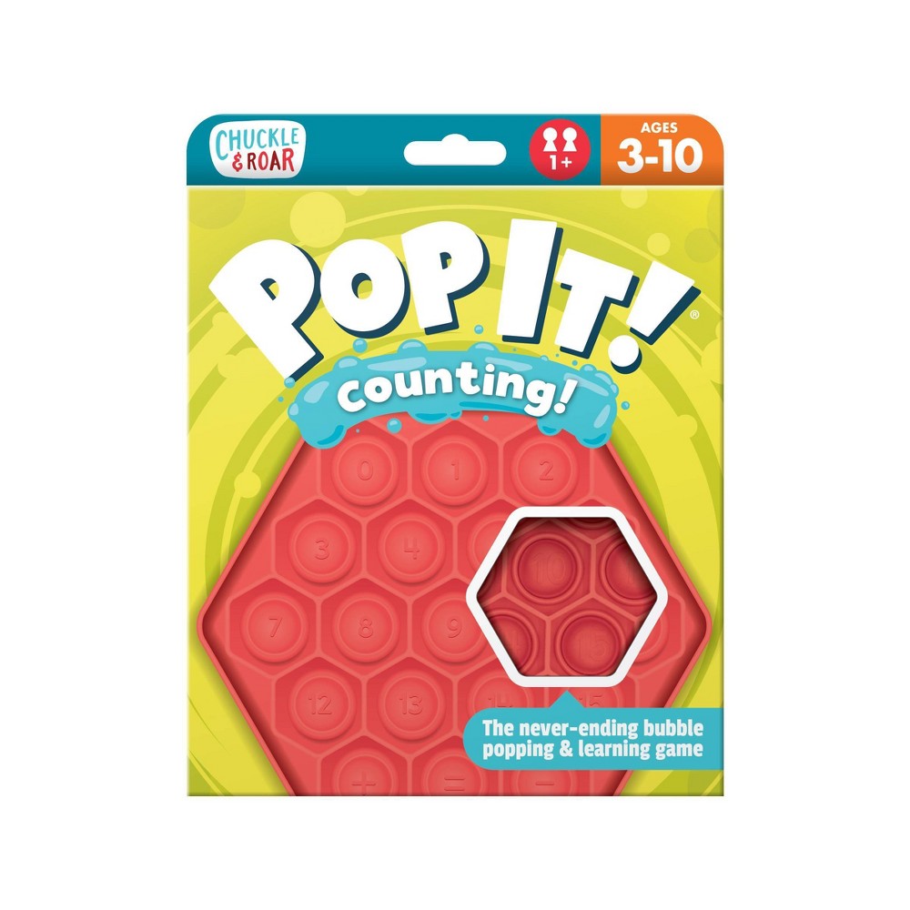 Chuckle & Roar Pop It! Counting Educational Travel Game