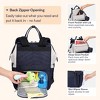 BabbleRoo Polyester Diaper Bag Backpack: Ultimate Baby Bag, Versatile Baby Diaper Bag for Modern Parents - 4 of 4
