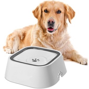 Artloge No Spill Dog Water Bowl Pet Water Feeder Dispenser Cat Bowl Vehicle Travel with Filter 1L Capacity Splash-Free Pet Cats Feeder - 1 of 4