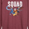 Women's - Avatar: The Last Airbender - Trio Squad Lightweight French Terry Wide Neck Long Sleeve Shirt - 2 of 4