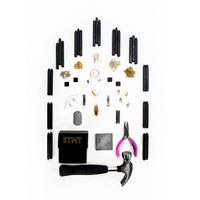 DIY Hand Stamped Metal Jewelry Kit - STMT, 3 of 9
