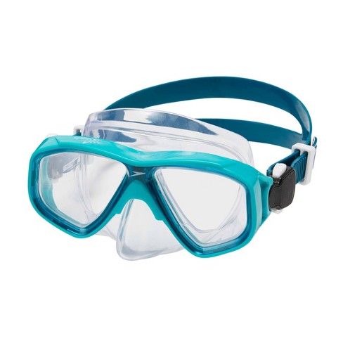 Speedo Kids' Surf Gazer Swim Mask - Ceramic/clear : Target