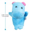 10pcs Soft Plush Animal Finger Puppets Set Baby Story Time Velvet Animal for Toddlers - 3 of 4