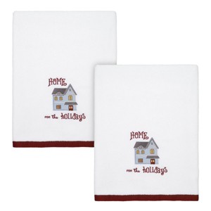 Avanti Linens Home for the Holidays 2 Pc Bath Towel Set - 1 of 1