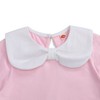 Girls Puff Short Sleeve Summer Top Kids Fashion Shirts Blouse Doll Collar with Cute Bow - 3 of 4