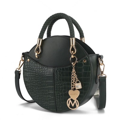 MKF Collection Nobella Women’s Crossbody Bag Croc-Embossed by Mia K