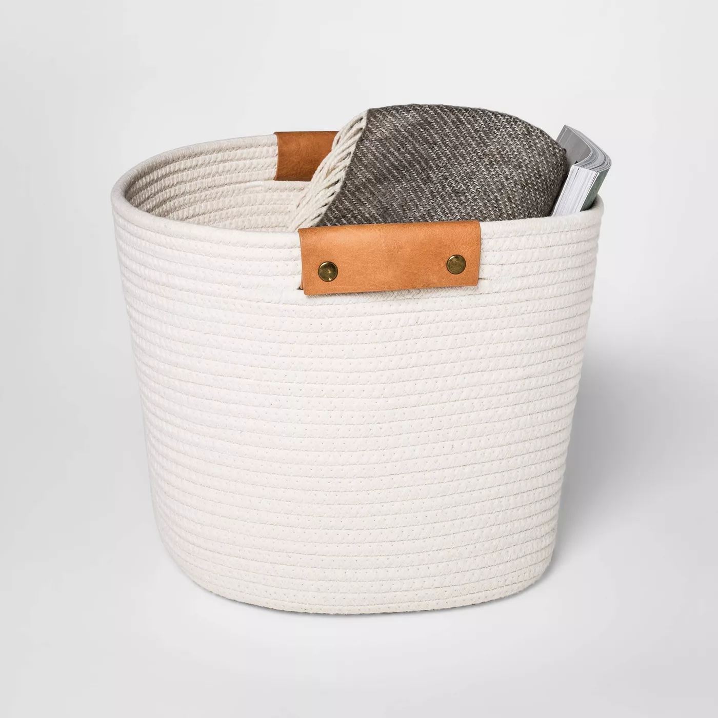 Tapered Decorative Storage Basket