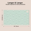 6pk Shea Baby Burp Cloths for Baby Boys and Girls, Organic Burping Cloths for Babies, Newborn - 3 of 4