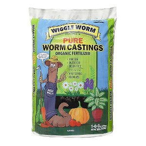 100% Pure Organic Worm Castings Fertilizer, 30-Pounds - Improves Soil Fertility and Aeration - 1 of 4