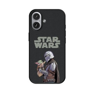 Star Wars Mandalorian Color Block MagSafe Compatible Cell Phone Case for Apple iPhone 17 Series - 1 of 4