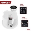 8" In-Wall/In-Ceiling Stereo Speakers for Home Audio with 300W Power, Dual Speakers, Rotary Tap Select - 4 of 4