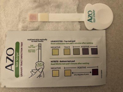 Azo Urinary Tract Infection Test Strips, Uti Test Results In 2 Minutes