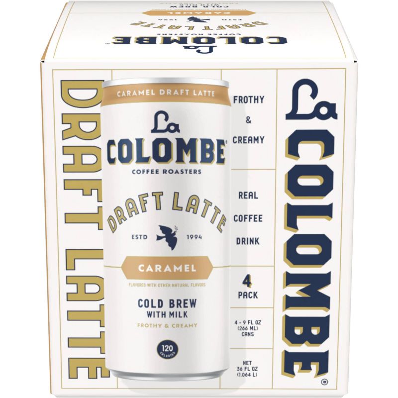 La Colombe Caramel Draft Latte - 4pk/9 fl oz Cans, 1 of 8