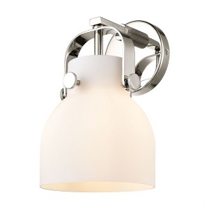 Pilaster II Bell - 1 Light Wall Sconce In Industrial Style-9.75 Inches Tall and 6.5 Inches Wide - 1 of 1
