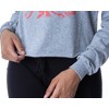 Stranger Things Women's Distressed Group Logo Skimmer Long Sleeve Shirt Adult - 3 of 4