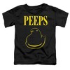 Easter Black and Yellow Kids T Shirt for Toddlers, Black - 2 of 4