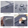 9pcs Travel Storage Bag Set,Foldable Zipper Design,Packing Bags Kit Organiser For Travel Camping - image 4 of 4