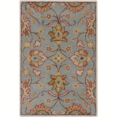 Mark & Day Eckville 6'x9' Rectangle Tufted Indoor Area Rugs Brick: Wool, Stain-Resistant, Traditional, Handmade, Medium Pile