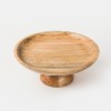 Solace Mangowood Pedestal Bowl - 3 of 4