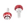 Unique Bargains Metal Motorcycle License Plate Frame Bolt Screw Fastener 4 Pcs - 4 of 4