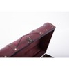 Vintiquewise Pirate Style Cherry Vintage Wooden Luggage with X Design - 4 of 4