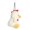 Aurora Mini Cooper Chicken Palm Pals Adorable Clip-On White 4" - 3 of 4