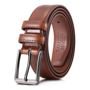 Gallery Seven Men's Traditional Single Leather Belt - 1 of 4