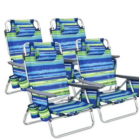 Beach Backpack Recliner, Portable Beach Chair