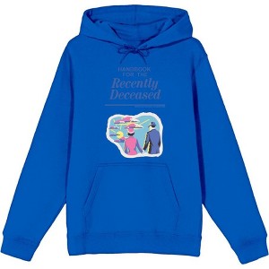 Beetlejuice Handbook For The Recently Deceased Adult Long Sleeve Hoodie - 1 of 2