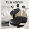 QingMoon Meditation Chair, Adjustable Desk Chair, 360° Swivel Cross Legged Chair with Wheels and Lumbar Support for ADHD, Home Office Furniture - 2 of 4